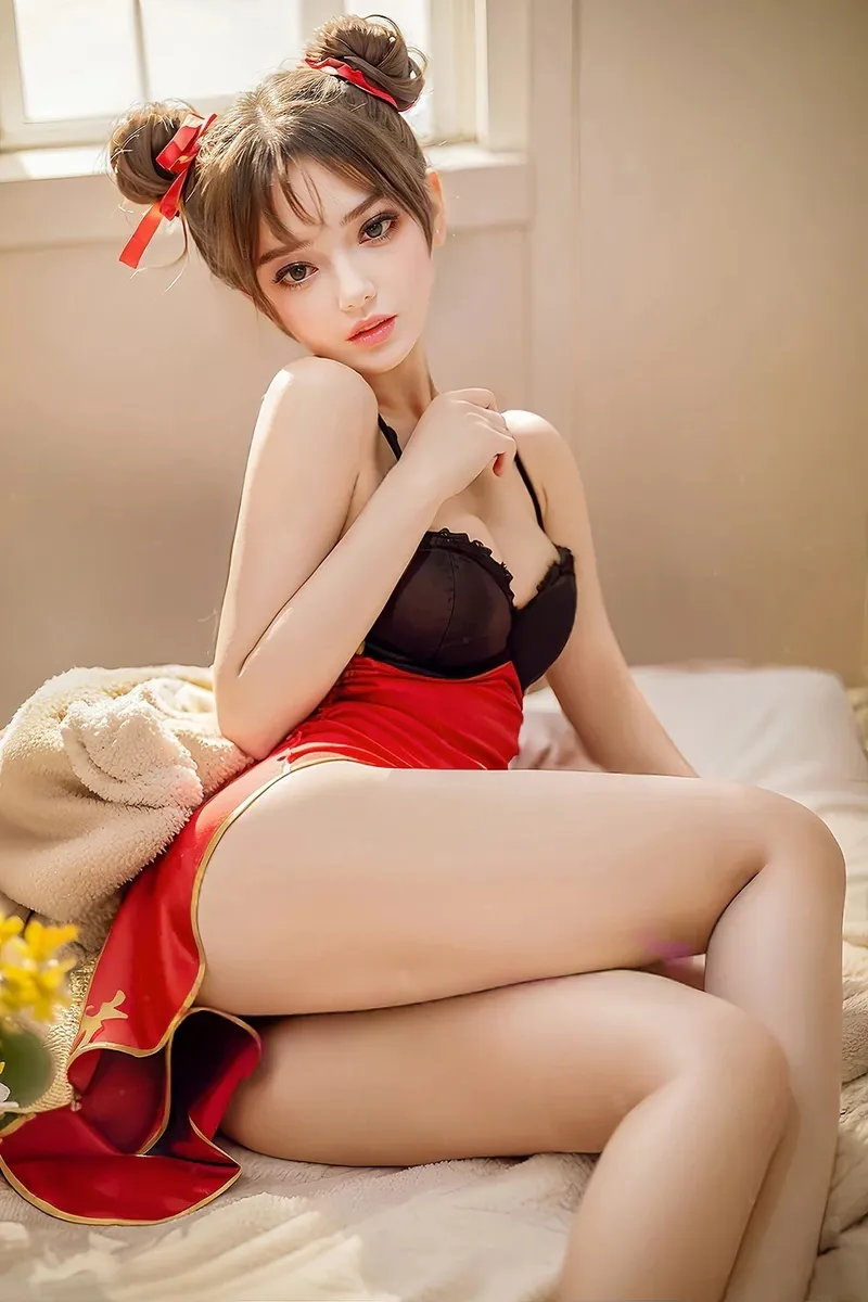Lucy, muñeca sexual realista castaña de 157 cm, foto 1